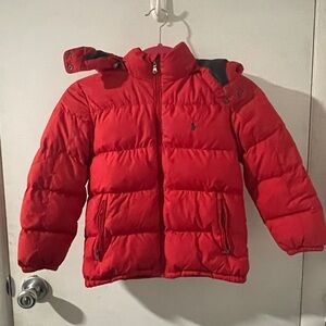Polo by Ralph Lauren Kids' Red Puffer Coat. Worn a handful of times.